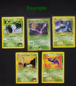 Pokemon Tcg Vintage/Wotc Mystery Mini Custom 5 Card (Random Mixed) #7 - Image 2