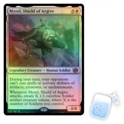 FOIL MYREL, SHIELD OF ARGIVE The Brothers' War BRO Magic MTG MINT CARD - Image 1