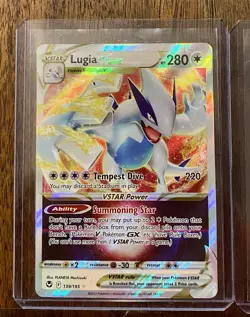 Pokemon TCG 5 Card NM Lot Lugia Giratina V And Vstar - Image 3