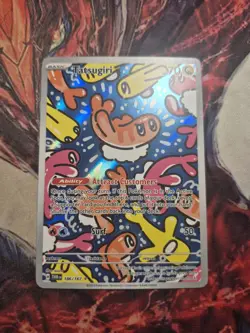Pokemon TCG Tatsugiri Twilight Masquerade Illustration Rare Card 186/167 - NM - Image 1