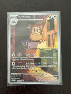 Raticate Illustration Rare 099/088 Perfect Order Pokemon Card Near Mint - Image 1