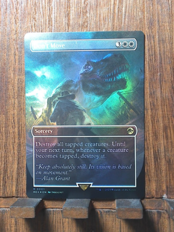 💕✨MTG Don't Move ( Borderless FOIL ) LCI Jurassic World Collection NM❤ - Image 2