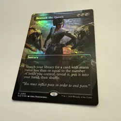 Beseech the Queen FOIL Borderless 2484 Secret Lair SLD MTG Rare Unplayed Mint NM - Image 3