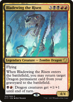 Bladewing the Risen #163 (MP) Commander 2017 C17 Magic MTG - Image 1