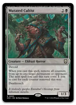 Mutated Cultist #53 (NM) Modern Horizons 3 M3C Magic MTG - Image 1