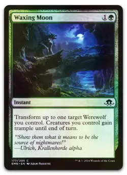 Waxing Moon #177 (Foil) (NM) Eldritch Moon EMN Magic MTG - Image 1