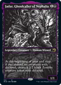 Jadar, Ghoulcaller of Nephalia (Showcase) 315 Innistrad: Midnight Hunt MTG NM - Image 1