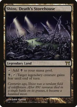 Shizo, Death's Storehouse [CHK - 283] - MP [Normal] TCG MTG - Image 1