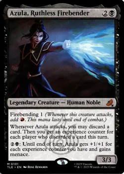 Azula, Ruthless Firebender 101 TLE Avatar: The Last Airbender: Eternal-Legal NM - Image 1