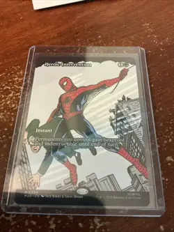Heroic Intervention Marvel's Spider-Man Mythic Magic the Gathering Borderless - Image 1