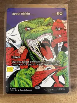 Beast Within (Borderless) Marvel Universe Eternal-Legal Regular Spider-Man Mtg - Image 1