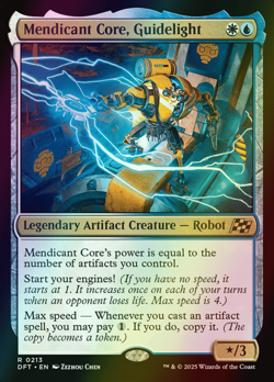 MTG Mendicant Core, Guidelight Foil ** Aetherdrift ** English (NM) - Image 1