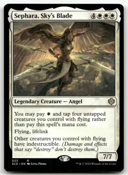 Sephara, Sky's Blade #33 (NM) Starter Commander SCD Magic MTG - Image 1