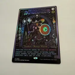 Seasoned Dungeoneer FOIL Borderless 2505 Secret Lair SLD MTG Rare Unplayed Mint - Image 3
