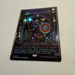 Seasoned Dungeoneer FOIL Borderless 2505 Secret Lair SLD MTG Rare Unplayed Mint - Image 4