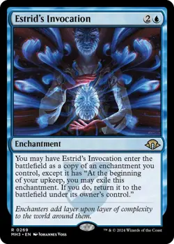 Estrid's Invocation 0269 MTG Modern Horizons 3 Rare NP - Image 1
