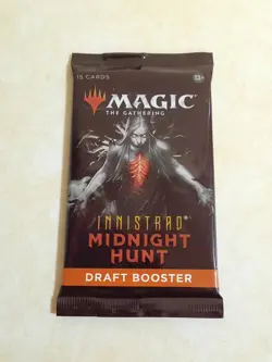 Magic The Gathering Innistrad: Midnight Hunt 1x Booster Pack. - Image 1
