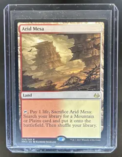2017 Magic MTG Modern Masters Arid Mesa #229 - Image 1