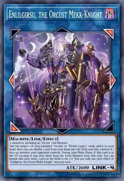 BLMM-EN053 Enlilgirsu, the Orcust Mekk-Knight Starlight Rare YuGiOh Preorder - Image 1