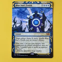 Blue Sun’s Zenith | M | 12 | Strixhaven: Mystical Archives | Magic The Gathering - Image 1