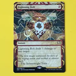 Lightning Bolt | R | 42 | Strixhaven: Mystical Archives | Magic: The Gathering - Image 1