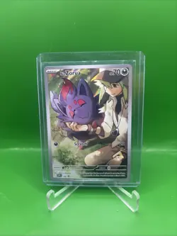 Pokemon TCG - N's Zorua 189 Journey Together Black Star Promo Holo, EN, NM+ - Image 1