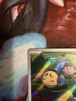 Pokemon TCG Tympole 103/086 Sv: Black Bolt Holo Illustration Rare NM - Image 2