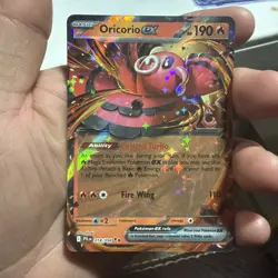Pokemon TCG - Oricorio ex - 018/094 - ME02: Phantasmal Flames (PFL) - Image 2
