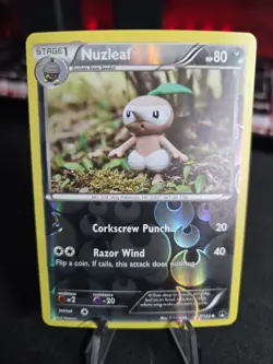 Nuzleaf 72/122 Yuka Morii XY - BREAKpoint Pokemon Card - Image 1