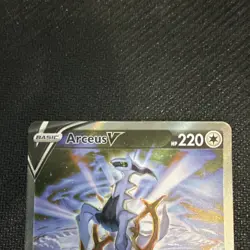 Pokemon Arceus V 166/172 Swsh09 Brilliant Stars Full Art Ultra Rare Holo 220 HP - Image 2