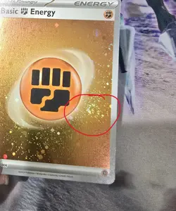 HD COSMOS HOLO Basic Fighting Energy SVE 006 - Pokemon 151 - 3 SWIRLS - Image 4