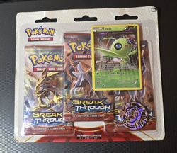 Pokemon TCG - XY Breakthrough 3-Pack Blister Celebi Promo - New Sealed - Image 1