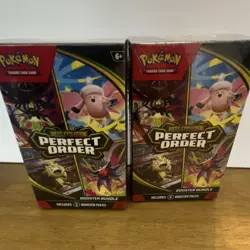 Pokemon Mega Evolution Perfect Order Booster Bundle Box 2x Sealed English - Image 1