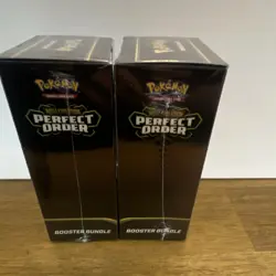 Pokemon Mega Evolution Perfect Order Booster Bundle Box 2x Sealed English - Image 3