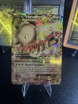 M Audino EX 85/124 Pokemon TCG XY Fates Collide Ultra Rare Holo - Image 1