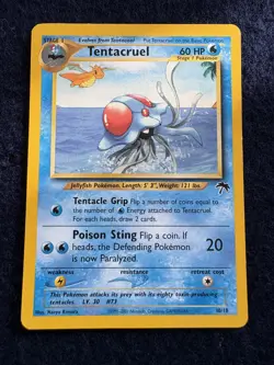 Tentacruel 10/18 - Southern Islands Set - Pokemon Card - LP/HP - Image 2