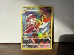 Pokemon Braixen Silver Tempest Holo Ultra Rare TCG TG01/TG30 NM/Mint Condition - Image 1