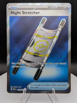 Pokemon TCG: Mega Evolution (173/132): Night Stretcher Full Art Ultra Rare (NM) - Image 1