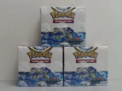 (3) Lot 2022 Pokemon Sword & Shield Silver Tempest Factory Sealed Booster Box - Image 1
