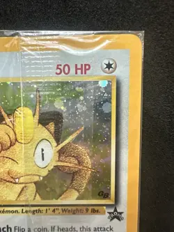 Pokemon Meowth #10 Game Boy GB Black Star Promo SEALED - Image 5