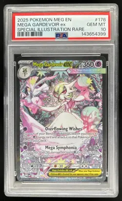 2025 Pokemon Gardevoir ex Special Illustration Rare #178/132 PSA 10 GEM MINT - Image 1