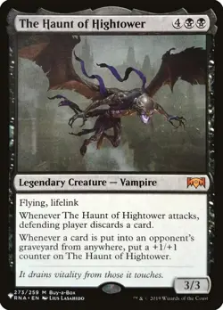 MTG The Haunt of Hightower The List NM Promo Ravnica Allegiance Magic card - Image 1