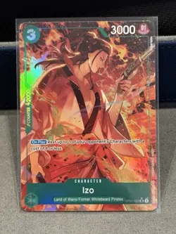 One Piece TCG Izo (OP01-033) (Alt Art) - Premium Booster -The Best- (PRB-01) - Image 1