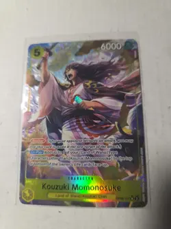 Kouzuki Momonosuke OP06-107 SR Alt art alternate art One piece TCG NM - Image 1