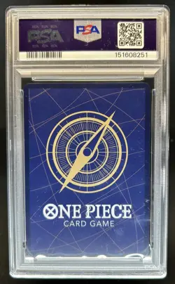 2025 One Piece EN Benn Beckman Official Event Top Prize #009 PSA 10 Gem Mint - Image 2
