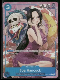 2025 One Piece OP13-051 Carrying on His Will Boa Hancock Alternate Art - Image 1