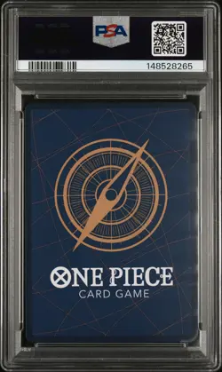 2025 ONE PIECE OP10-ROYAL BLOOD SPECIAL ALTERNATE ART CHARLOTTE FLAMPE PSA 10 - Image 2
