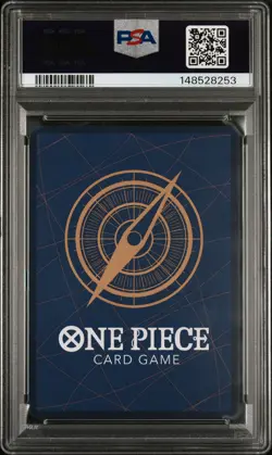 2023 ONE PIECE OP04-KINGDOMS OF INTRIGUE SPECIAL ALTERNATE ART MAGELLAN PSA 10 - Image 2