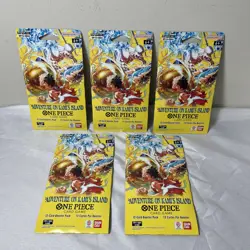 One Piece OP15 EB04 Adventure on Kami Island Sleeved Booster Pack Lot 5 English - Image 3