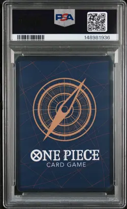 2025 ONE PIECE OP11-A FIST OF DIVINE SPEED ALTERNATE ART HONESTY IMPACT PSA 10 - Image 2